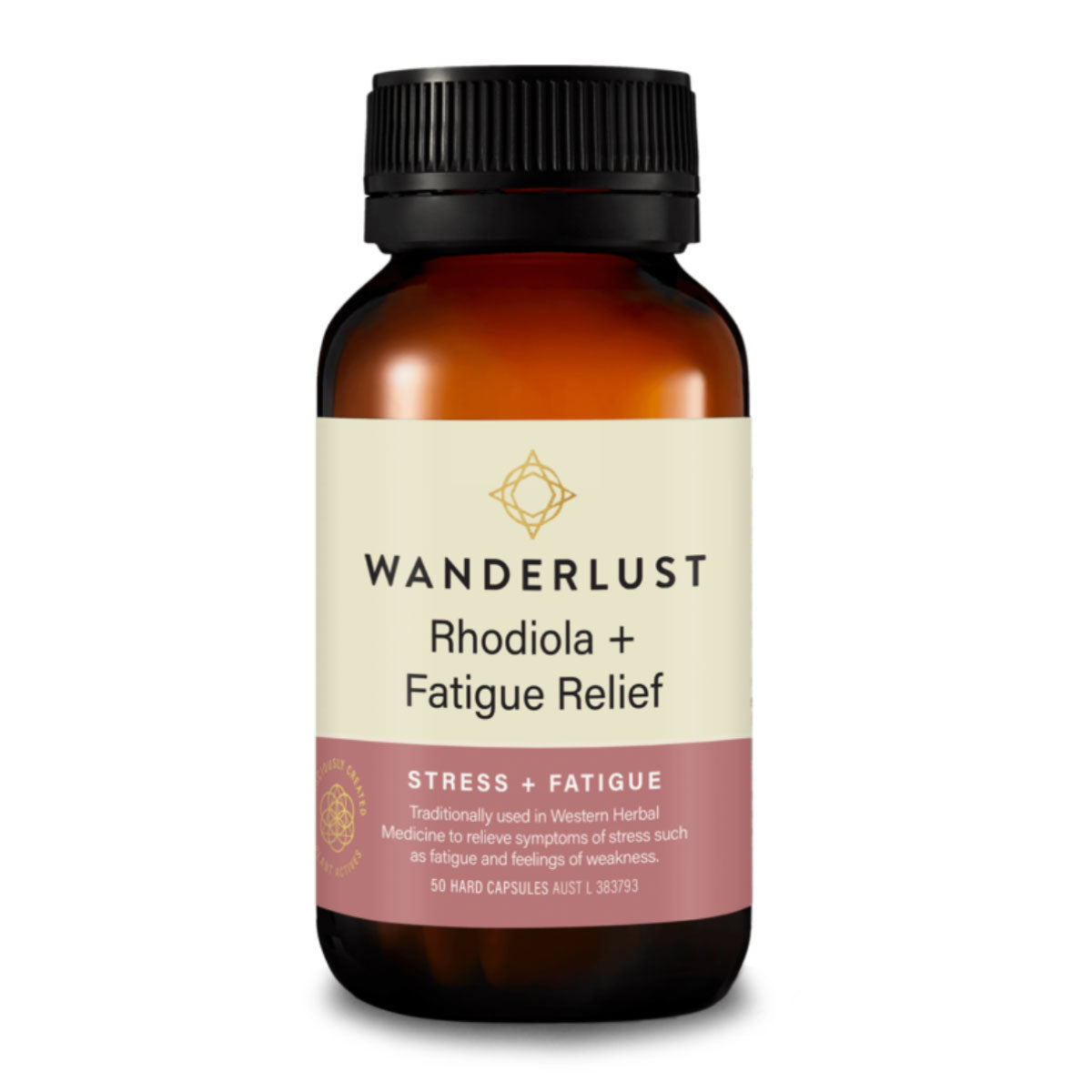 Wanderlust Rhodiola and Fatigue Relief 50 Capsules | Harris Farm Online