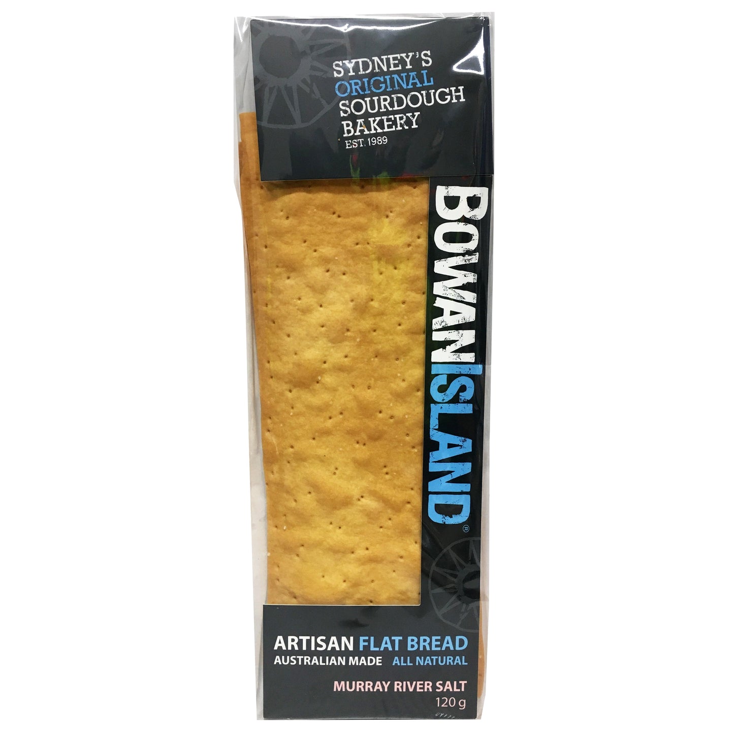 Bowan Island Murray River Salt Flatbread 120g