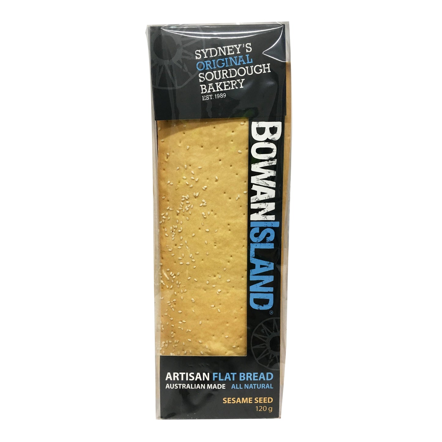 Bowan Island Sesame Seed Flatbread 120g