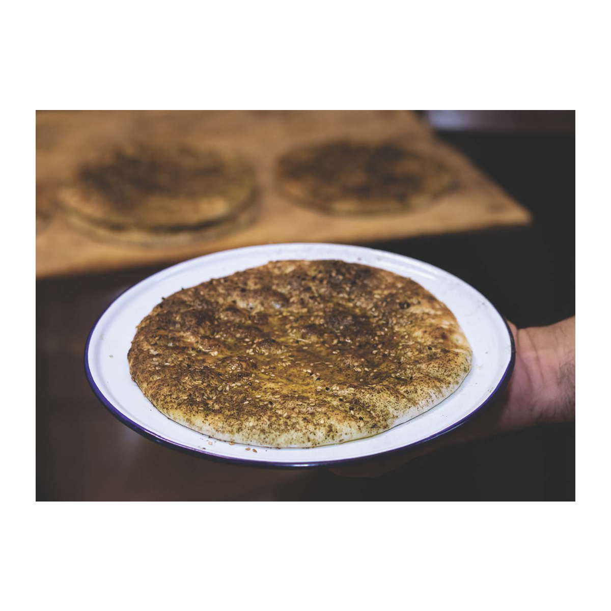 Bubeleh Bakery Za'atar Flat Bread x2 200g