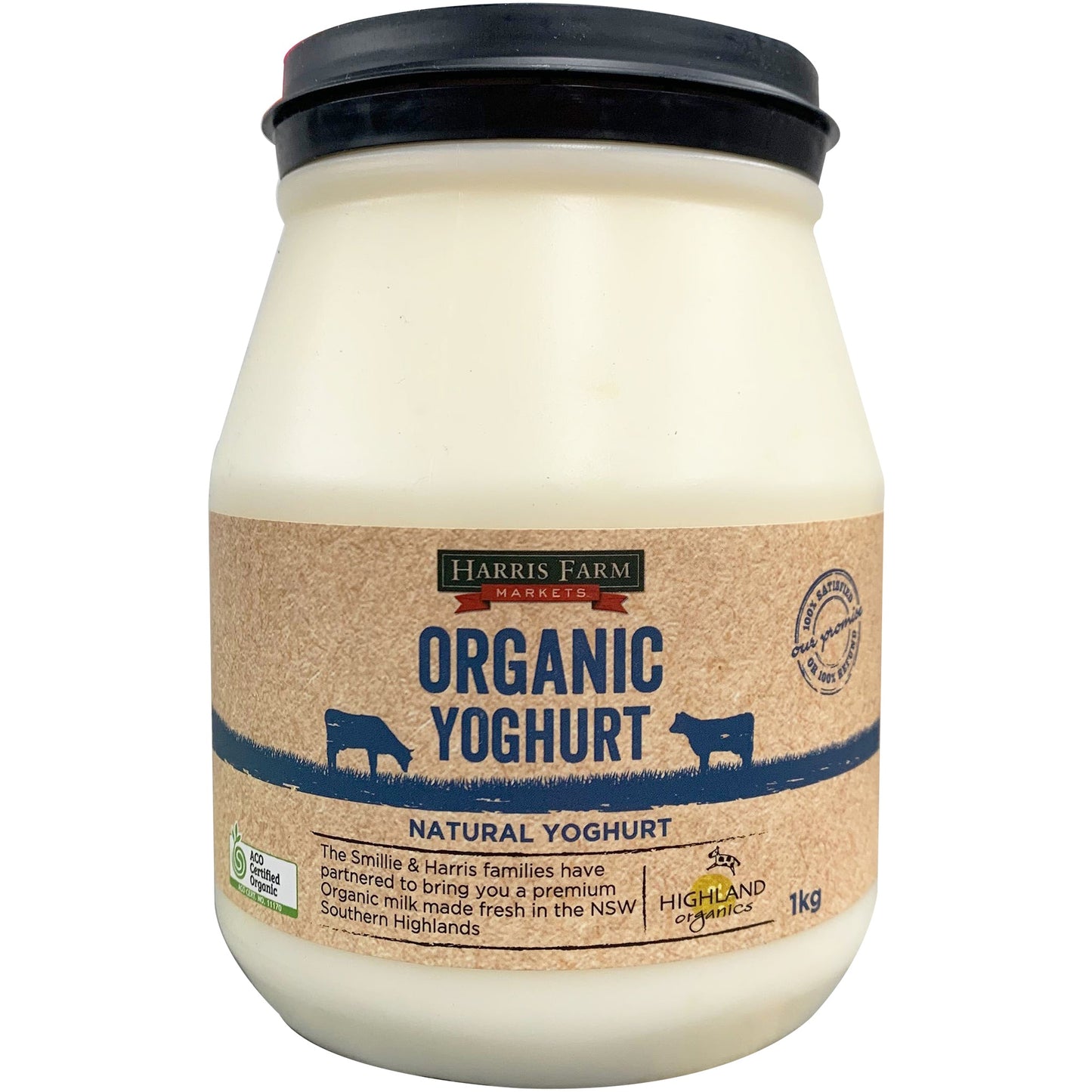 Harris Farm Yoghurt Organic Natural | Harris Farm Online