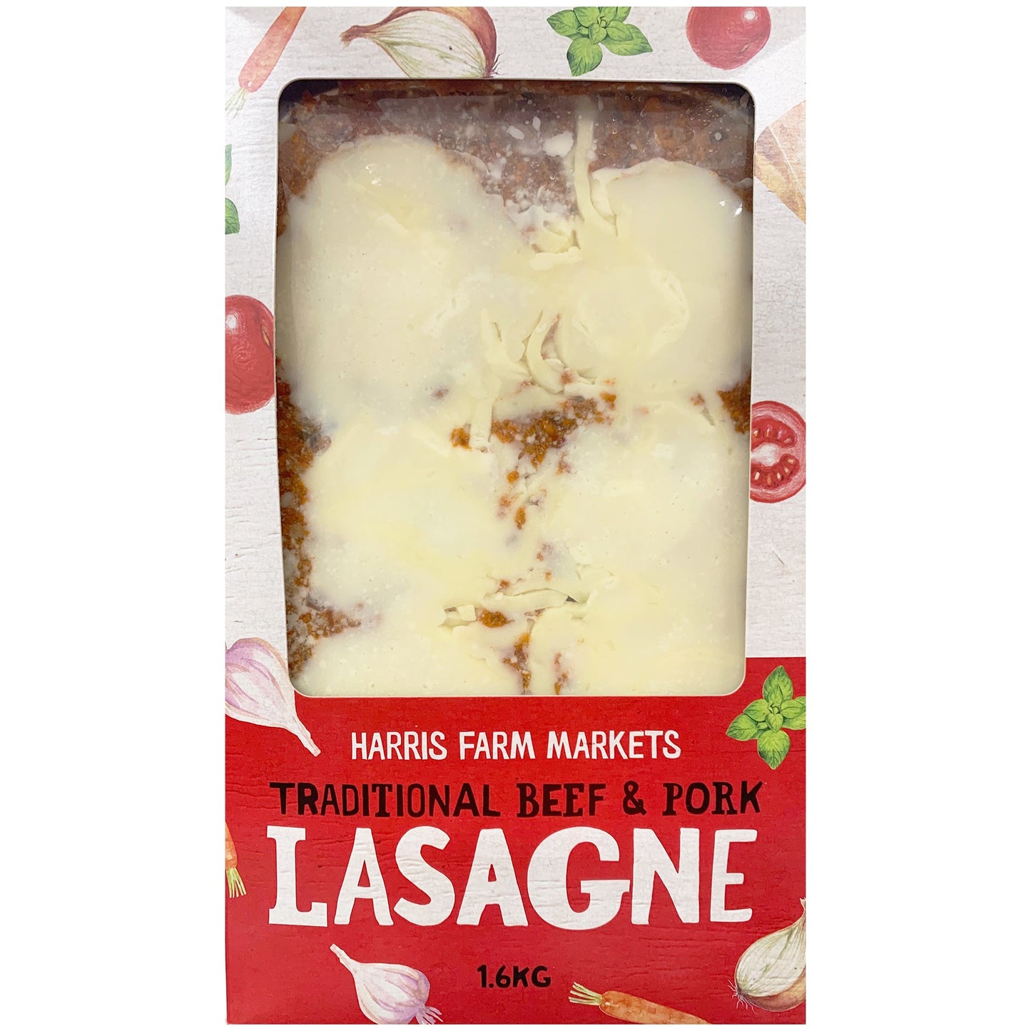 Harris Farm Lasagne Beef and Pork 1.6kg