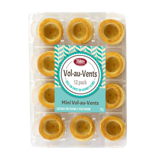 Bakers Collection Mini Vol Au Vents | Harris Farm Online