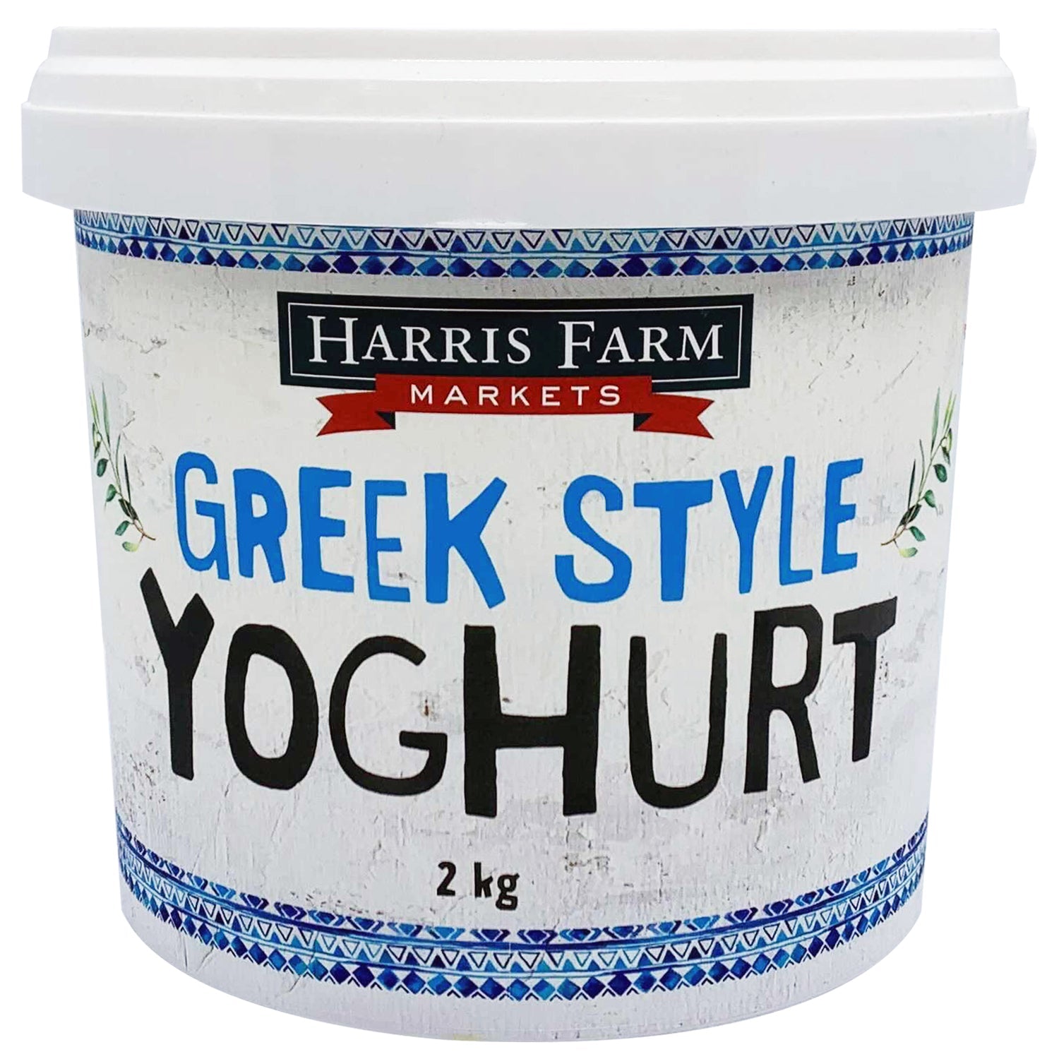 Harris Farm Yoghurt Natural Unsweetened 2kg | Harris Farm Online