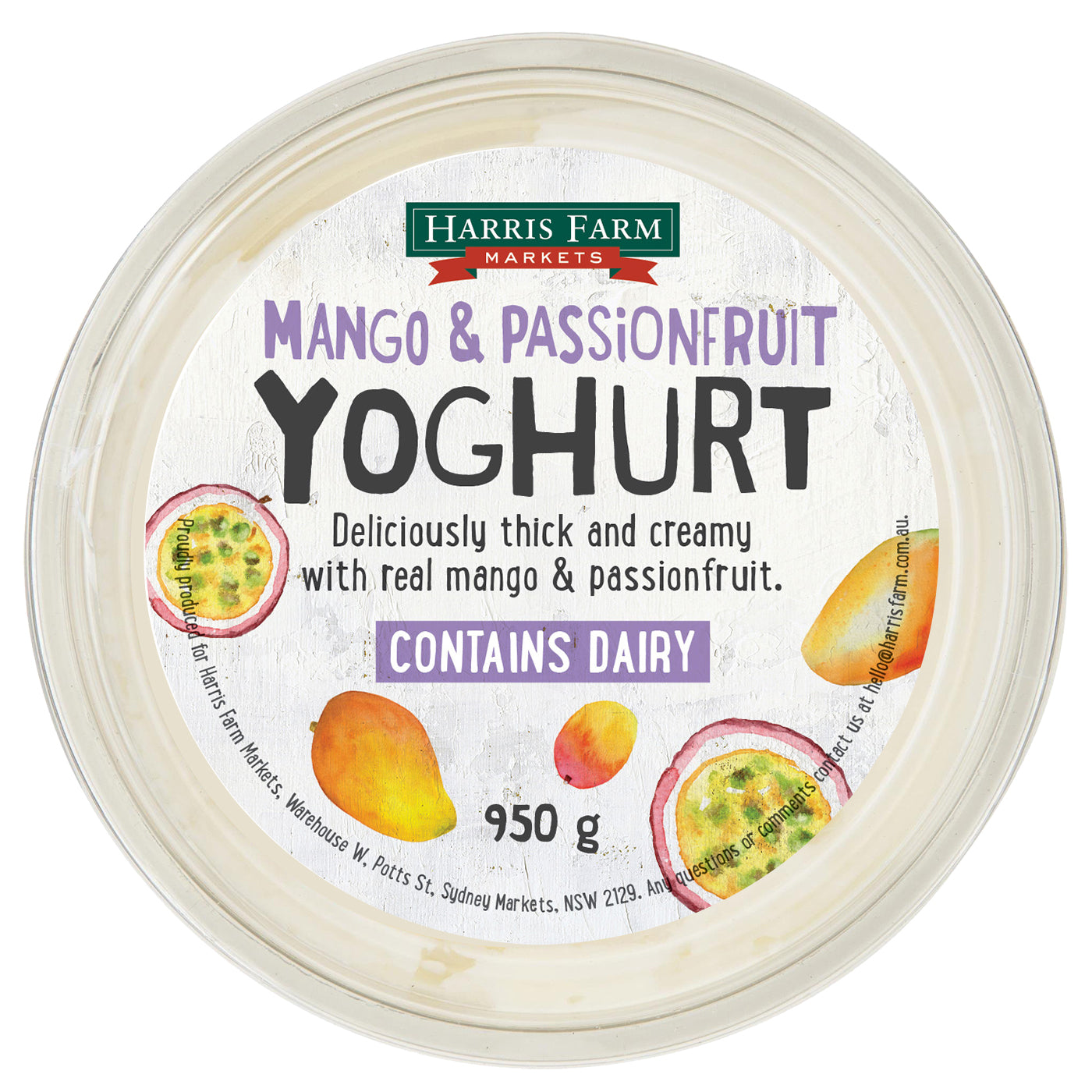 Harris Farm Yoghurt Mango and Passionfruit | Harris Farm Online