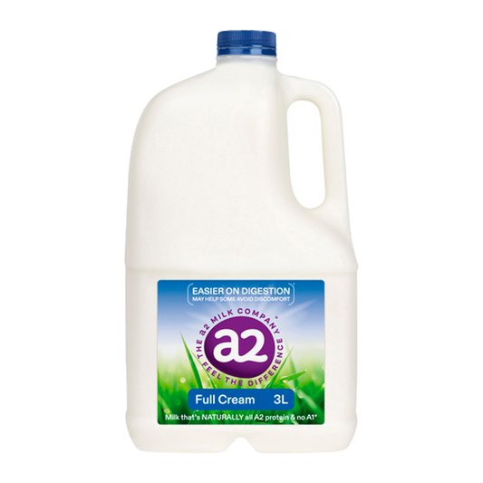 A2 Full Cream Milk 3L