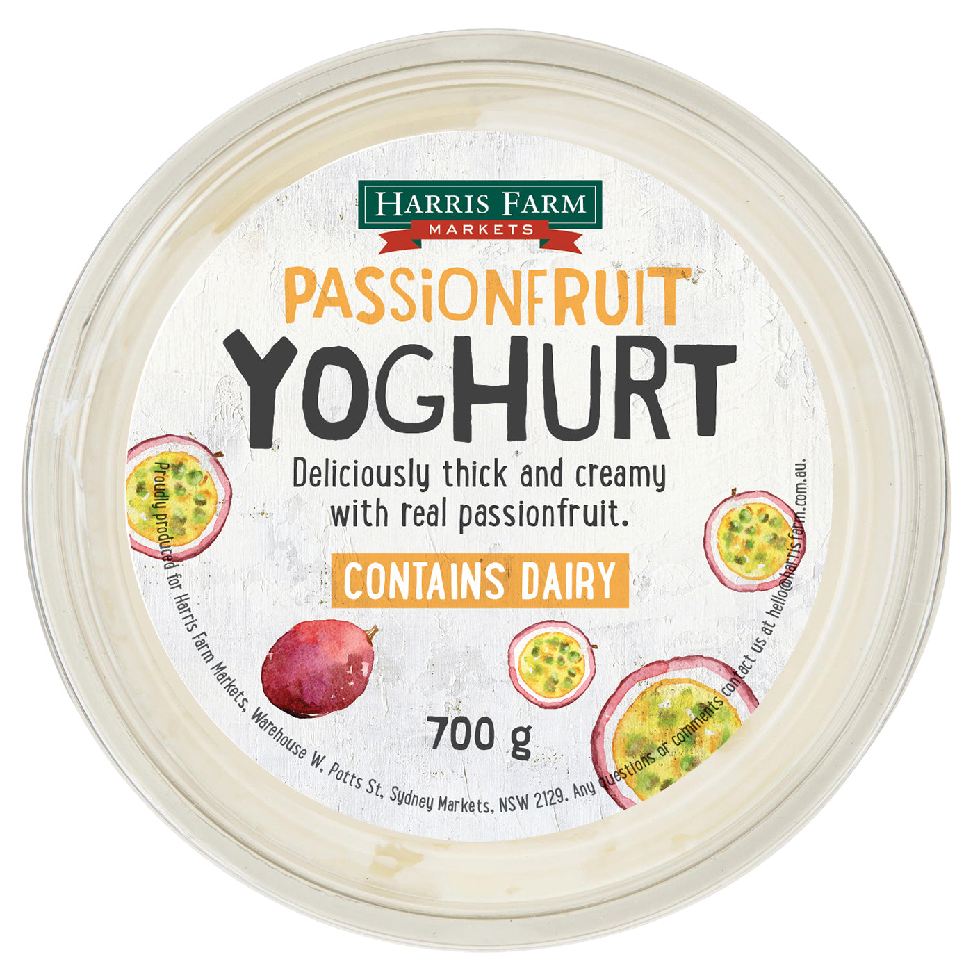 Harris Farm Yoghurt Passionfruit | Harris Farm Online