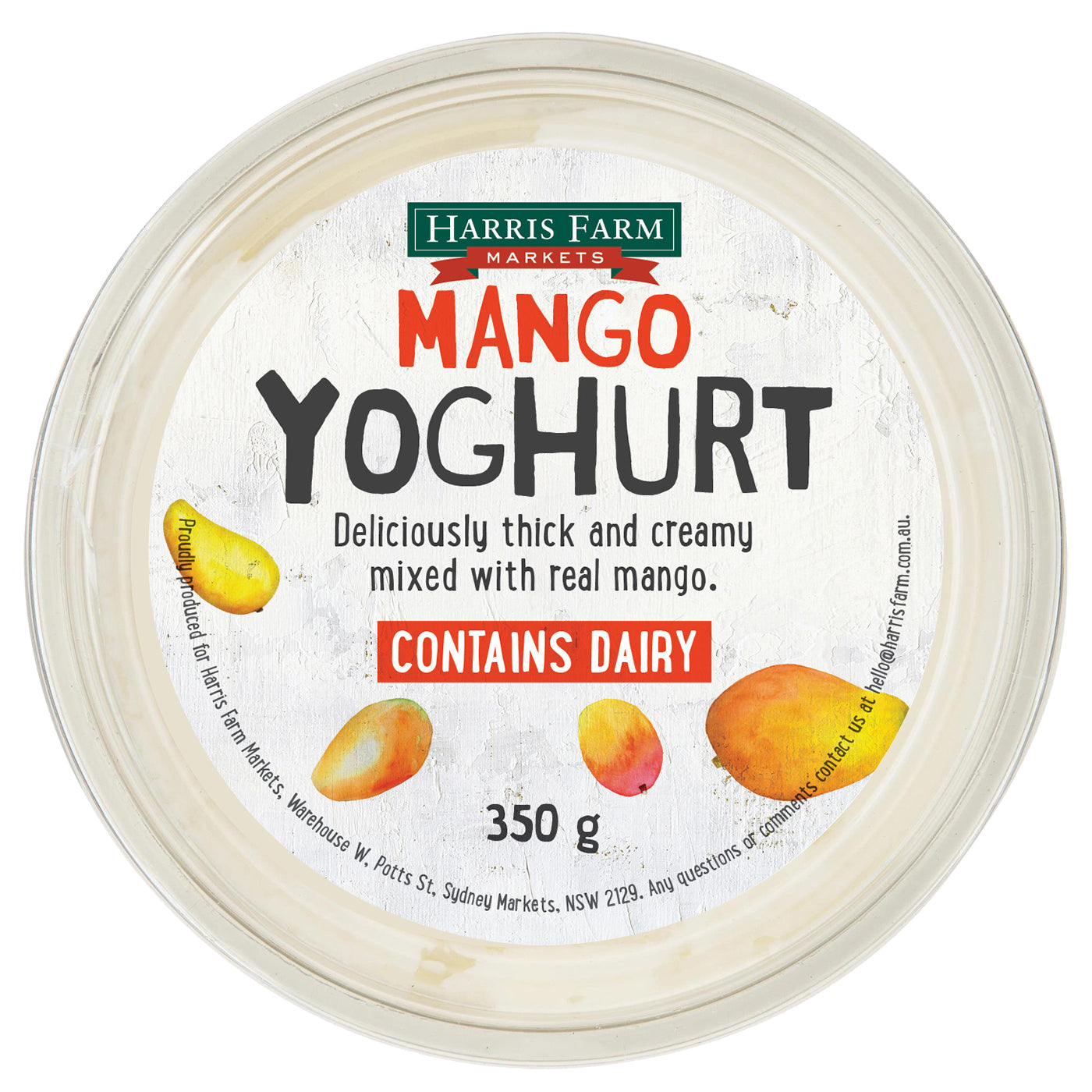 Harris Farm Yoghurt Mango | Harris Farm Online