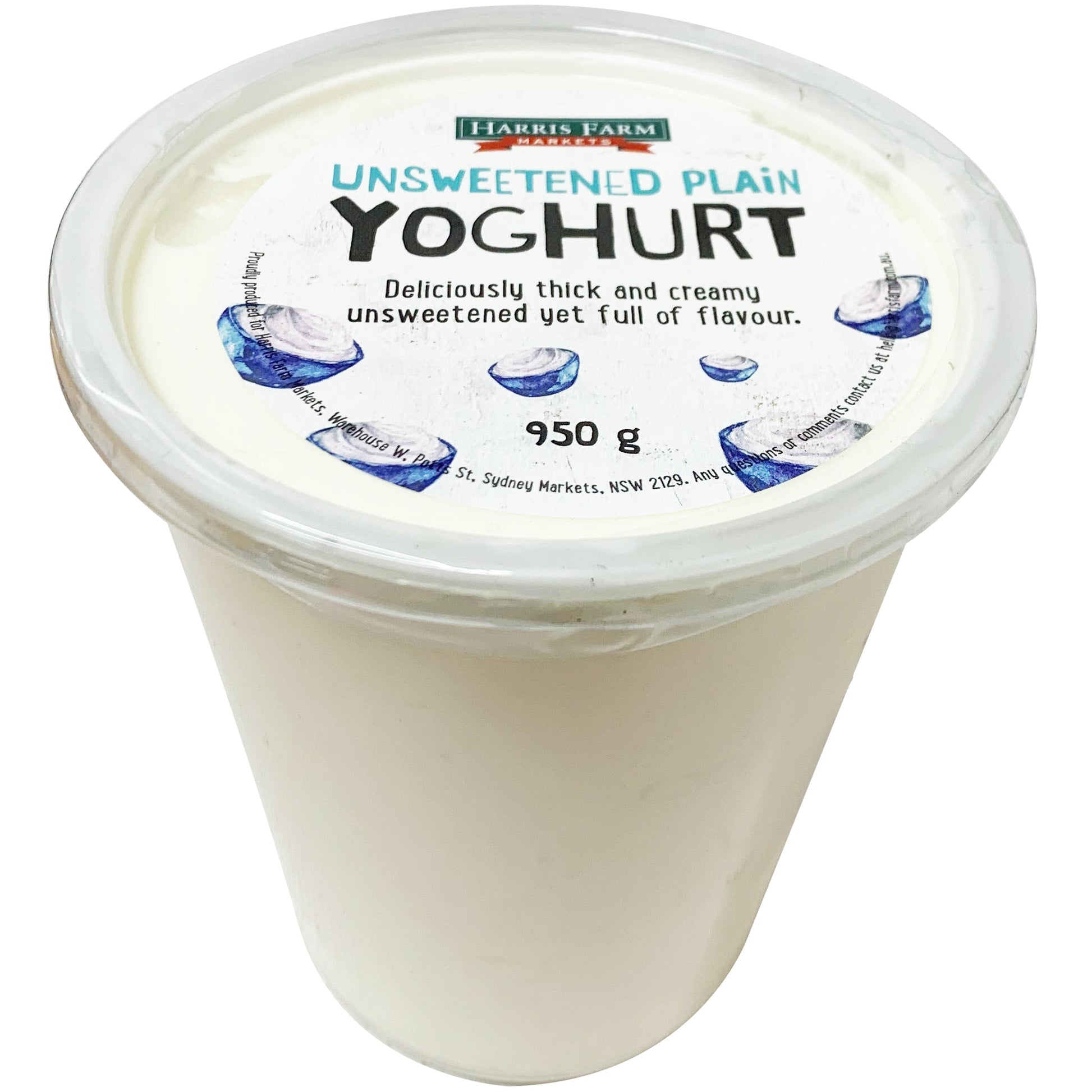 Harris Farm Yoghurt Unsweetened Plain | Harris Farm Online