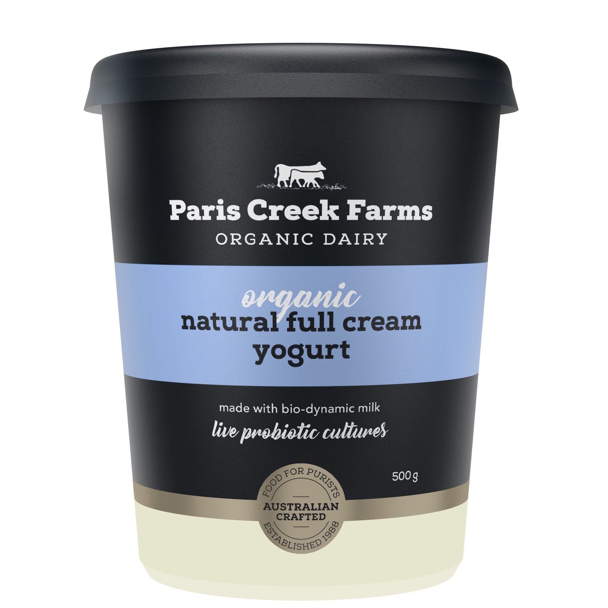 Paris Creek Farms Organic Natural Full Cream Yoghurt | Harris Farm Online