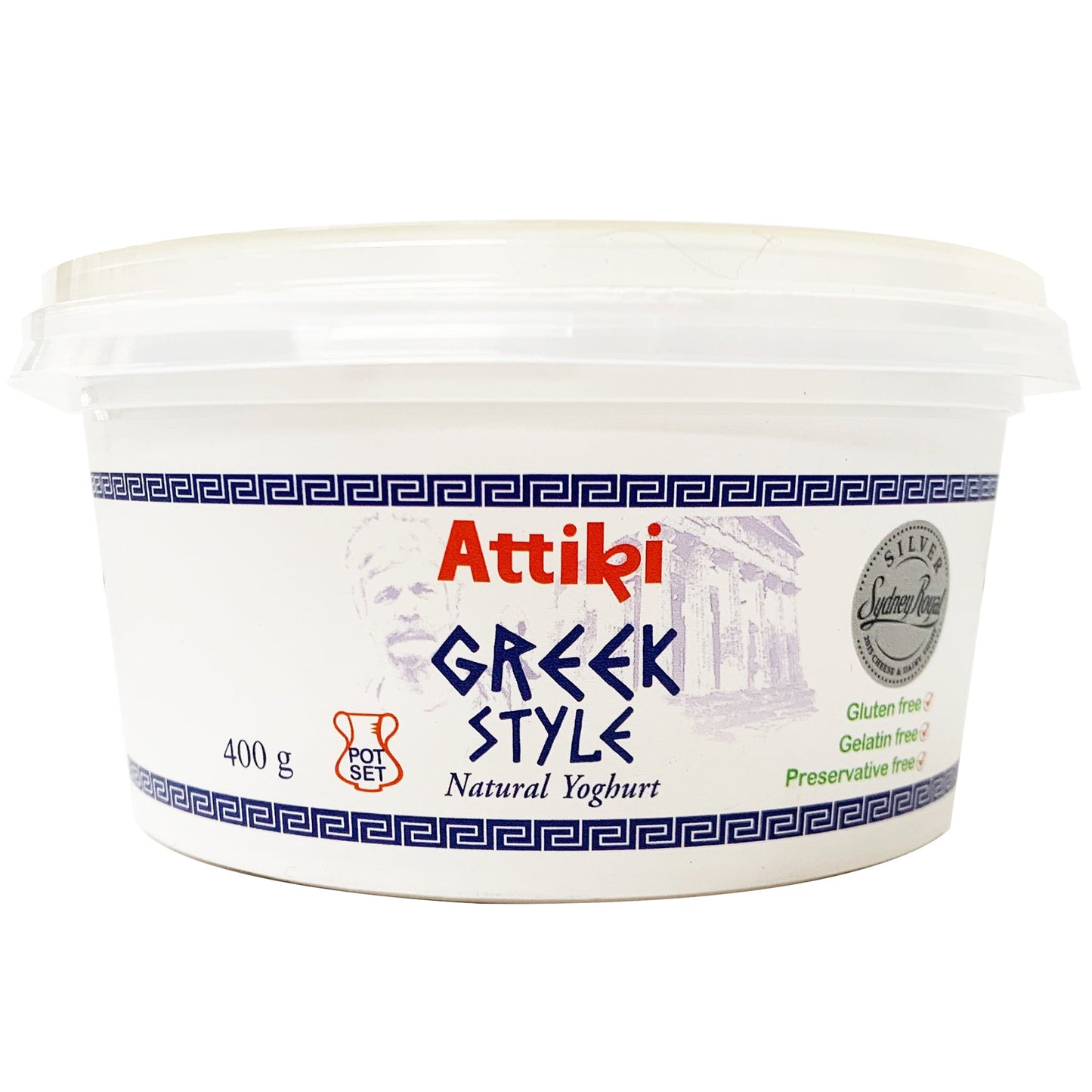 Attiki Greek Style Natural Yoghurt 400g