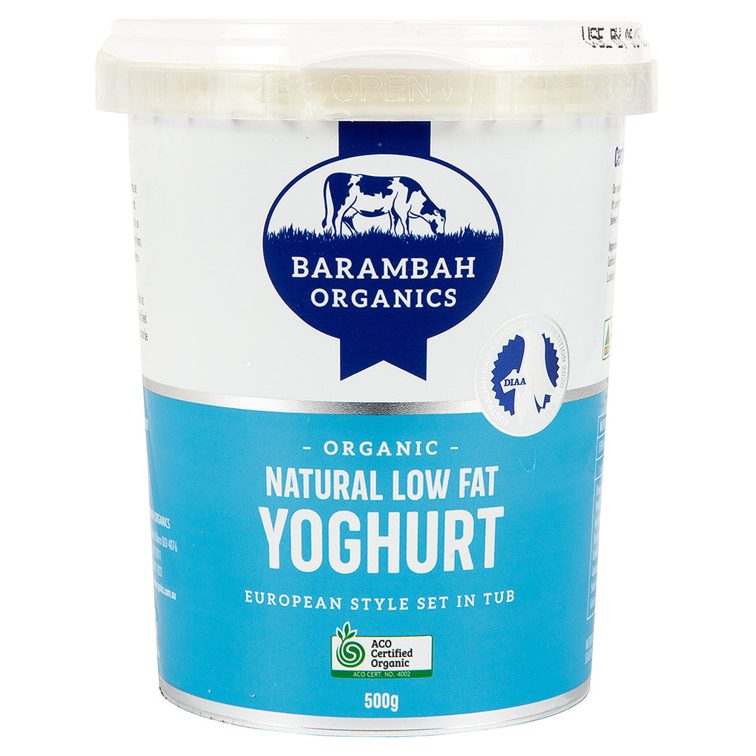 Barambah Organics Low Fat Natural Yoghurt | Harris Farm Online