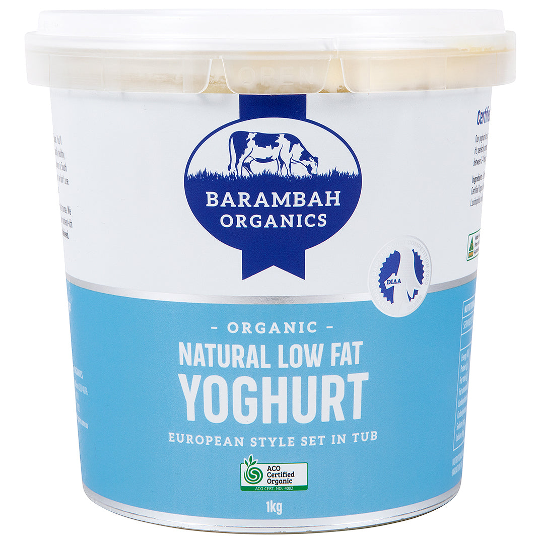 Barambah Organics Low Fat Natural Yoghurt | Harris Farm Online