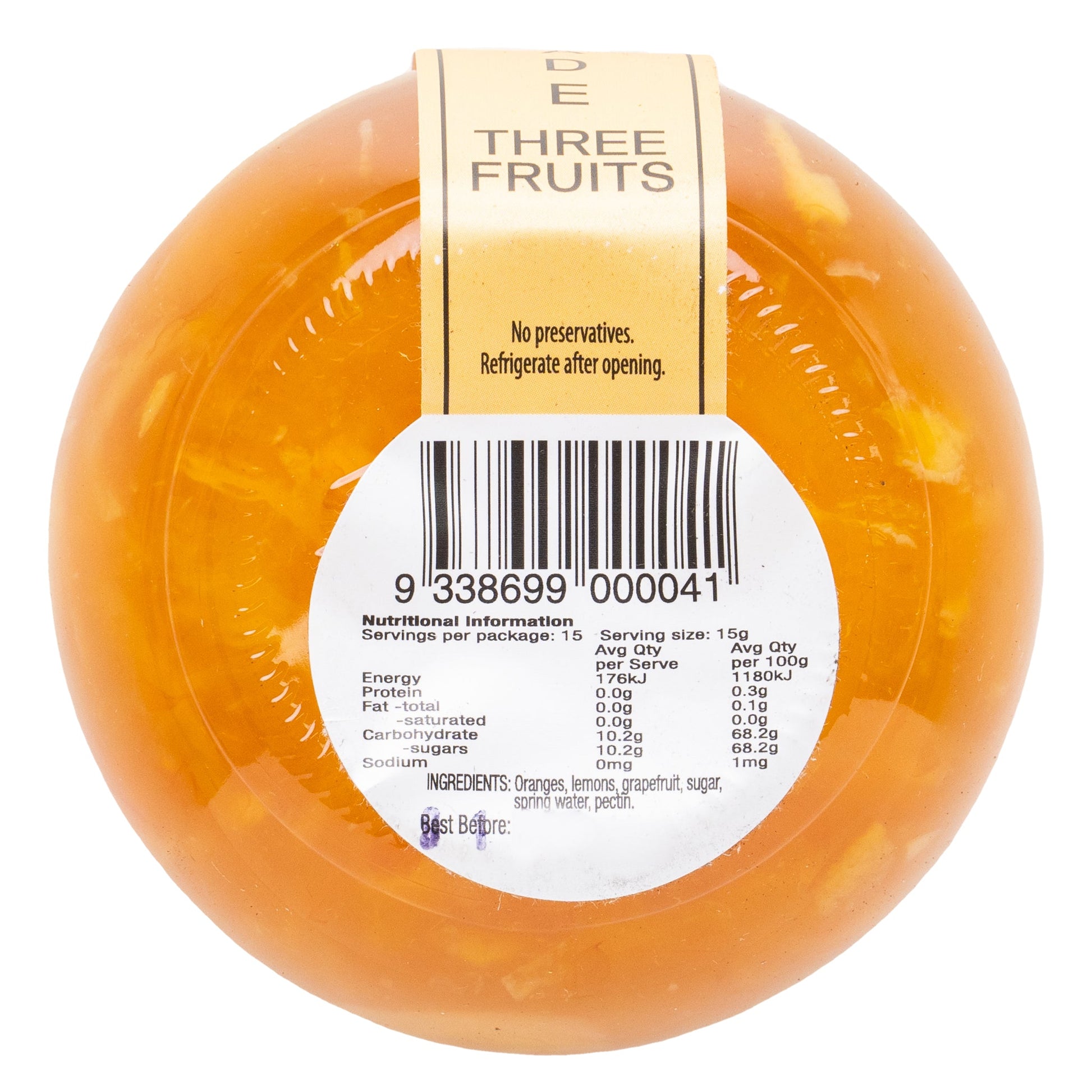 Cuttaway Creek Three Fruits Marmalade | Harris Farm Online