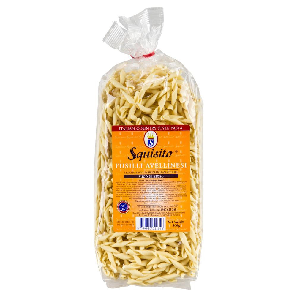 Squisito Fusilli Avelli 500g , Grocery-Pasta - HFM, Harris Farm Markets
 - 1