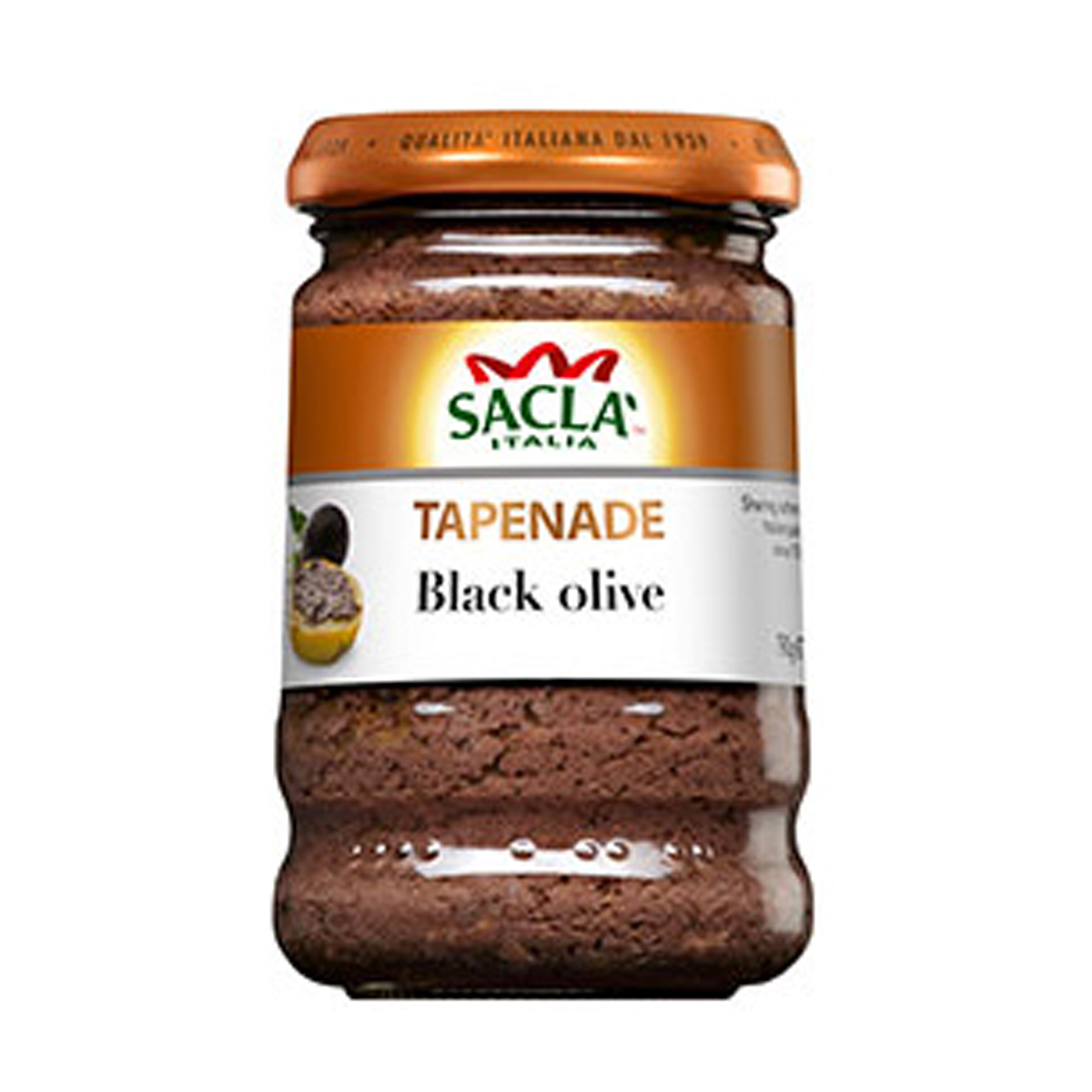 Sacla Tapenade Black Olive 190g