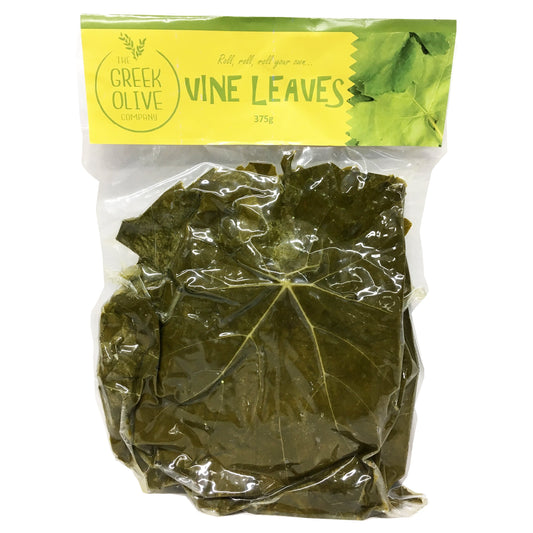 The Greek Olive Vine Leaves 375g