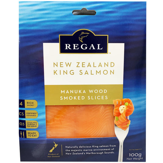 Regal Manuka Smoked Salmon Slices | Harris Farm Online