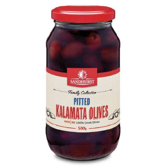 Sandhurst Kalamata Pitted Olives | Harris Farm Online