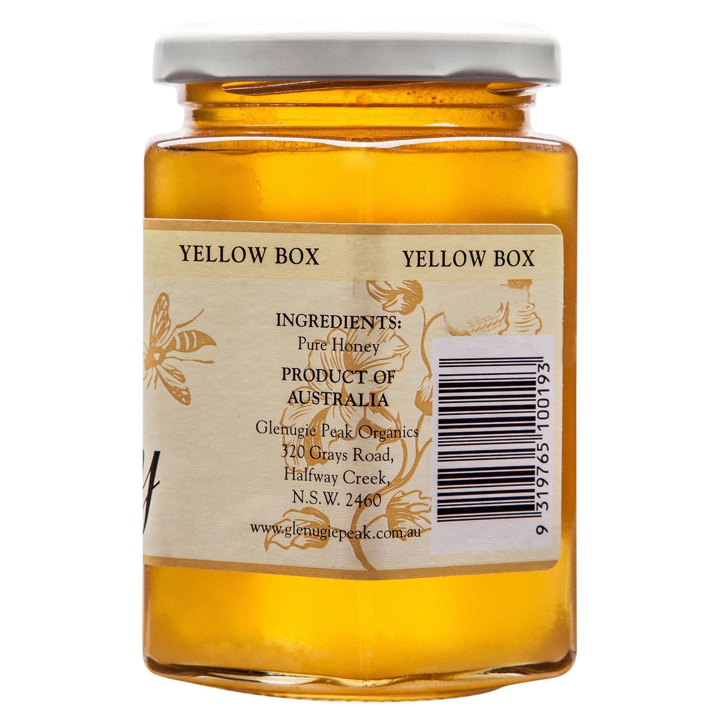 Glenugie Yellow Box Honey 400g , Grocery-Spreads - HFM, Harris Farm Markets
 - 3