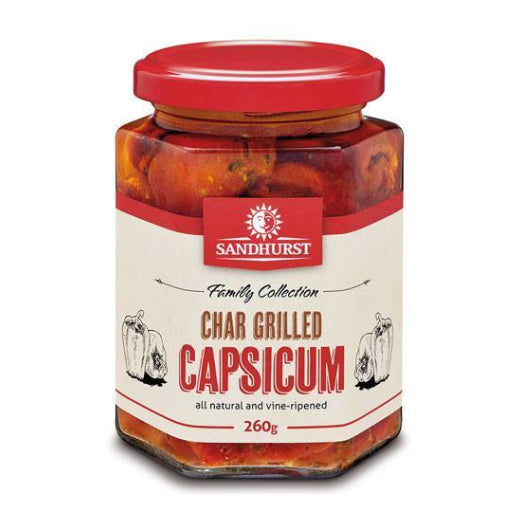 Sandhurst Char Grilled Capsicum 260g