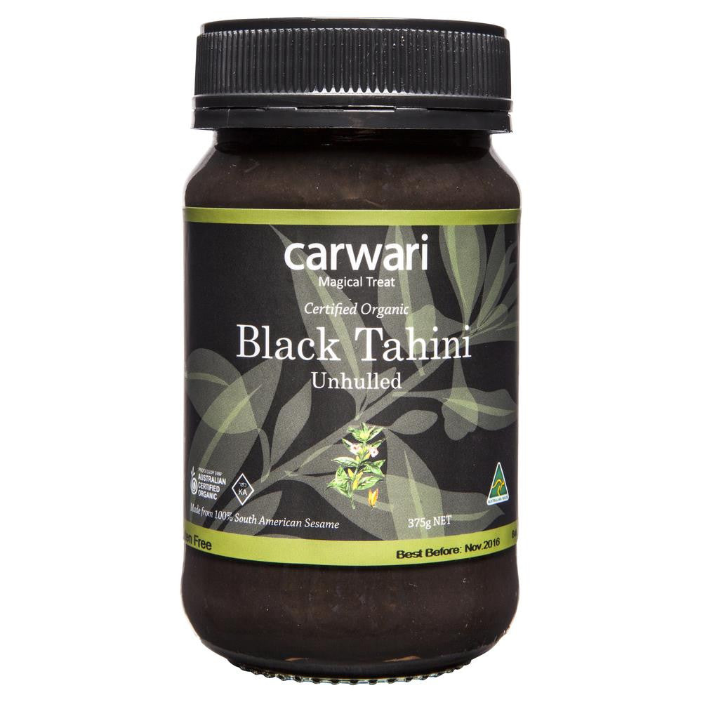 Carwari Black Tahini Unhulled 375g , Grocery-Cooking - HFM, Harris Farm Markets
 - 1