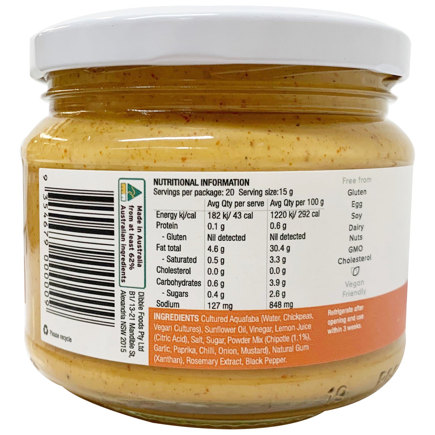 Dibble Chipotle Mayo 300g