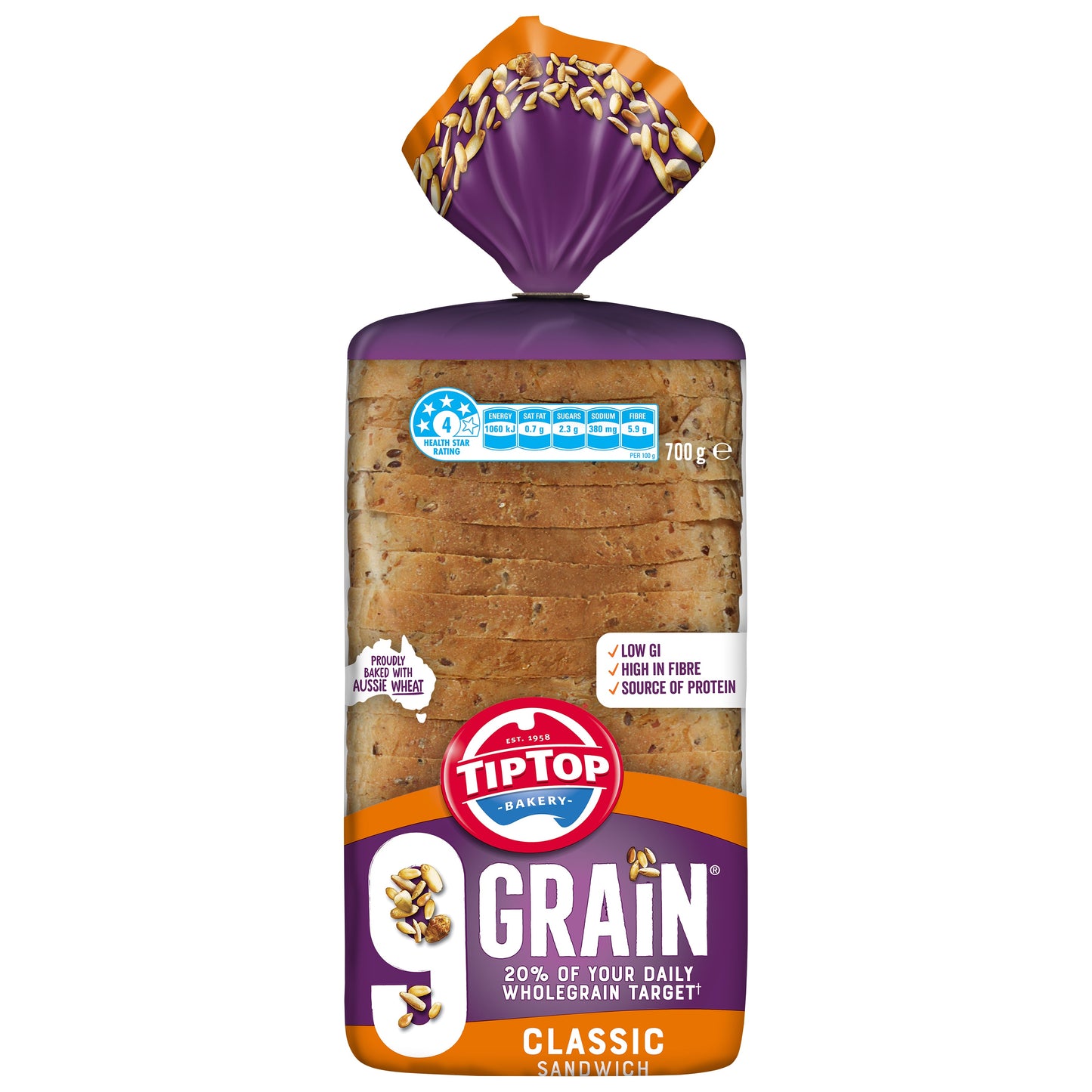 Tip Top 9 Grain Classic 700g