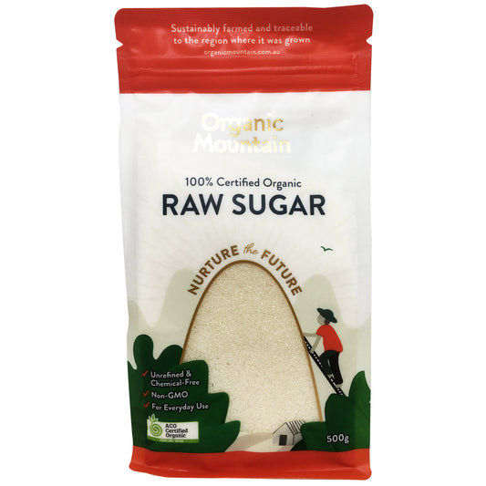 Organic Mountain Raw Sugar 500g