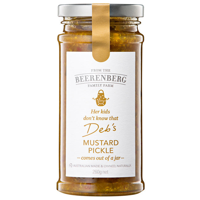 BEERENBERG MUSTARD PICKLE 260G