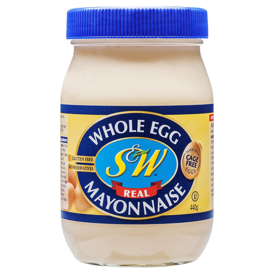 S&W Egg Mayo Original 440g , Grocery-Cooking - HFM, Harris Farm Markets
 - 1