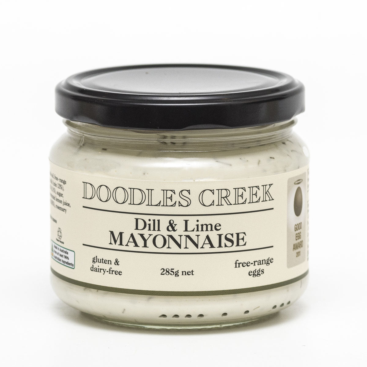 Doodles Creek Dill And Lime Mayonnaise 285g | Harris Farm Online