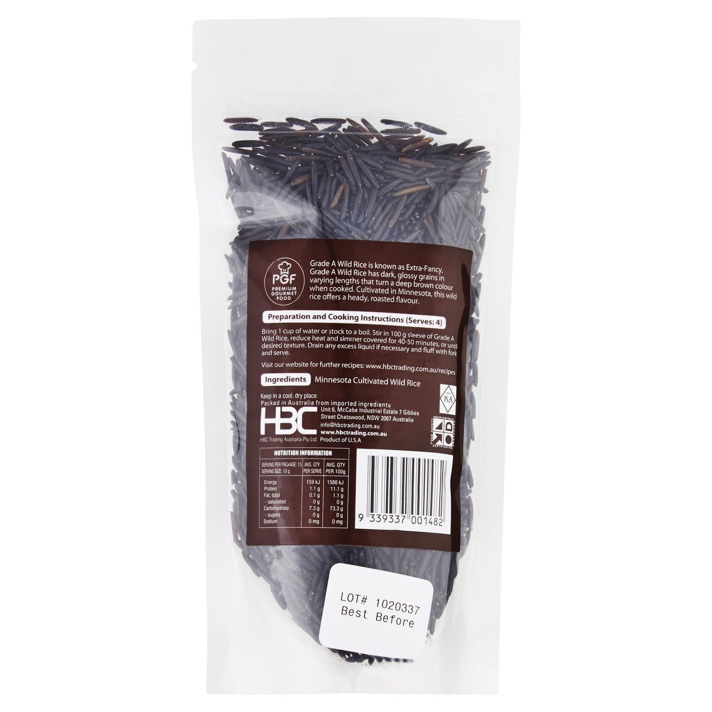 Chefs Choice Wild Rice 150g , Grocery-Quinoa/Noodle - HFM, Harris Farm Markets
 - 2