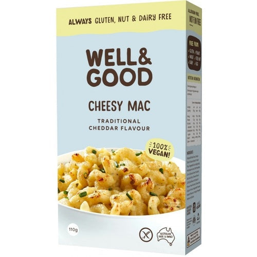 Well and Good Vegan Cheesy Macaroni and Cheddar 110g