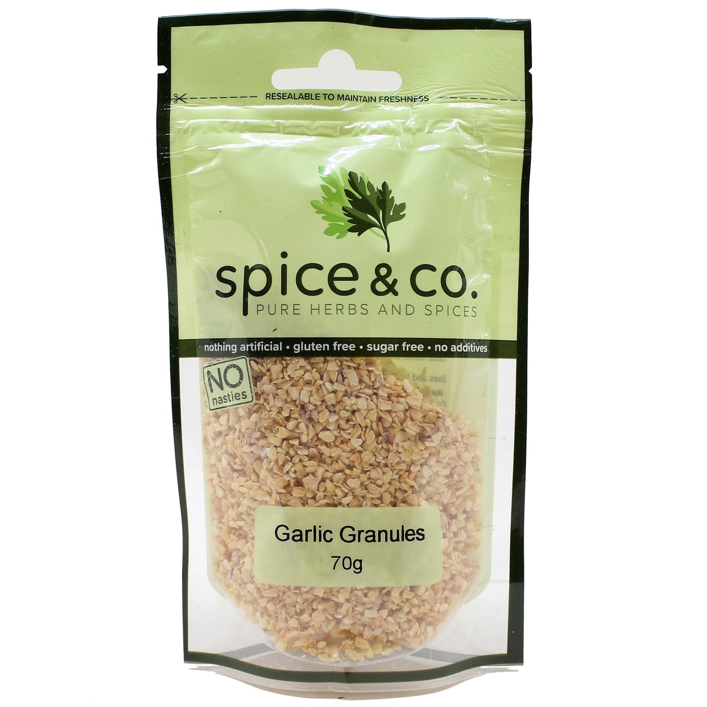 Spice and Co Garlic Granules 70g