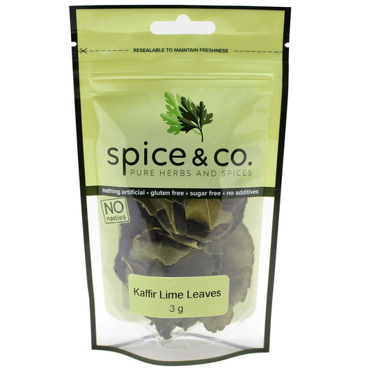 Spice and Co Kaffir Lime Leaves 3g