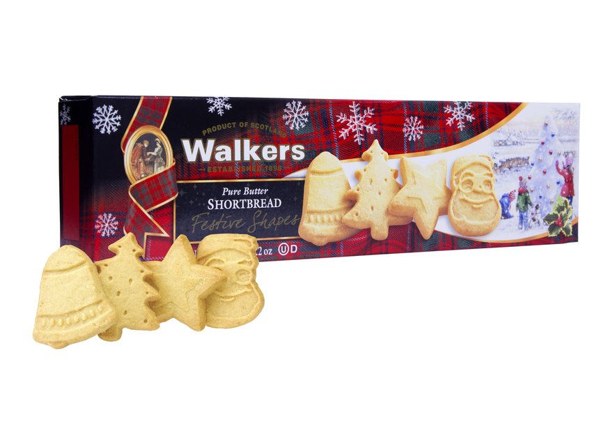 Walkers Festive Shapes Shortbread | Harris Farm Online