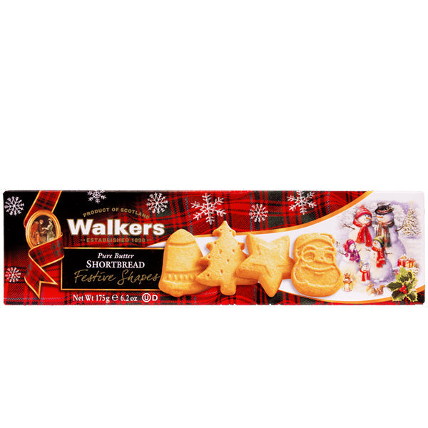 Walkers Festive Shapes Shortbread | Harris Farm Online