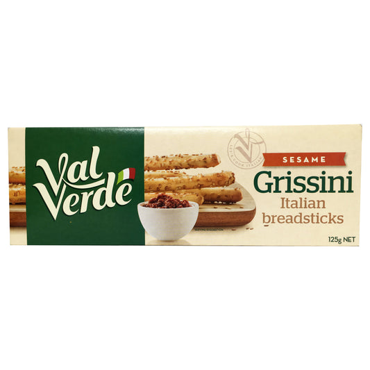 Val Verde Sesame Grissini 125g