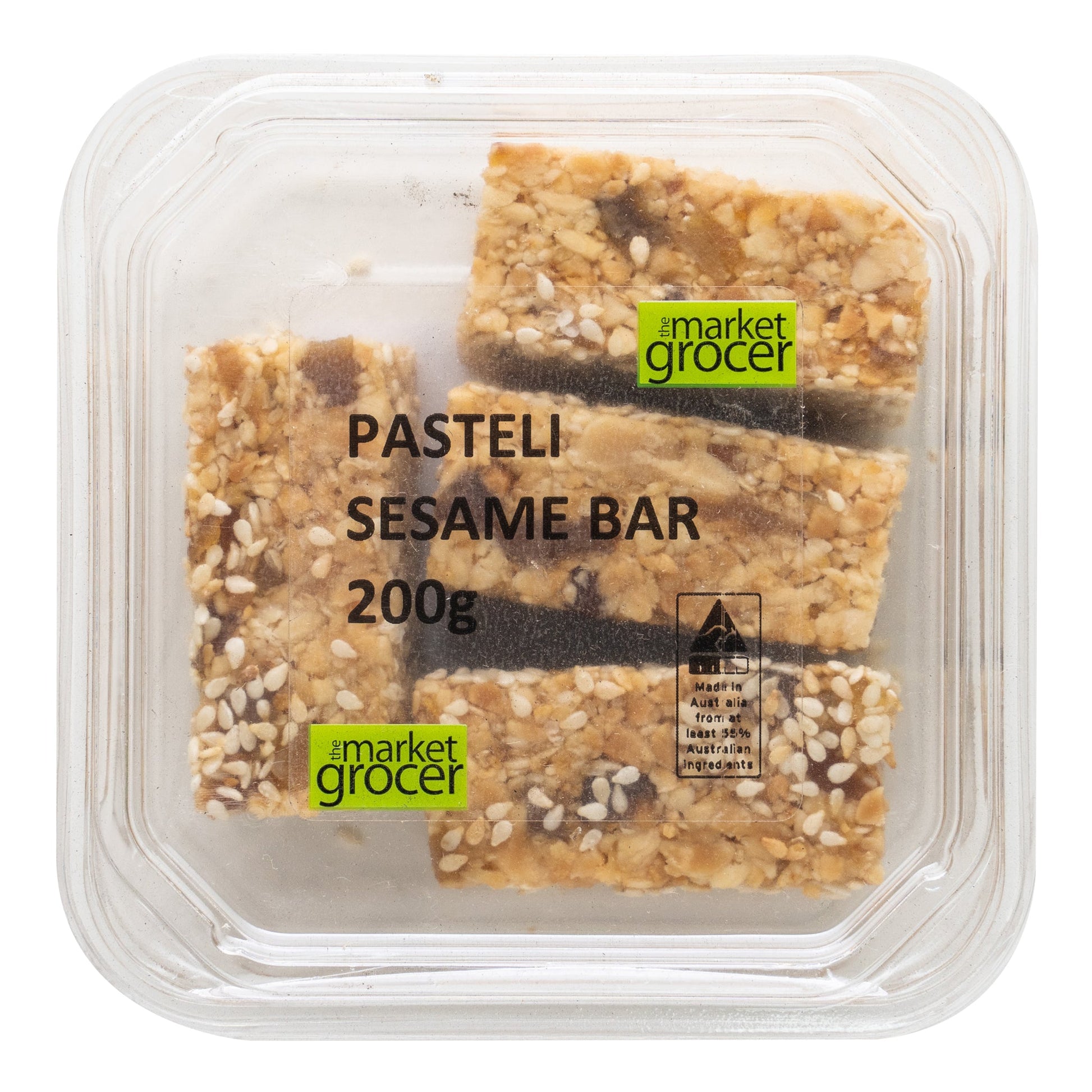 The Market Grocer Pasteli Sesame Bars | Harris Farm Online