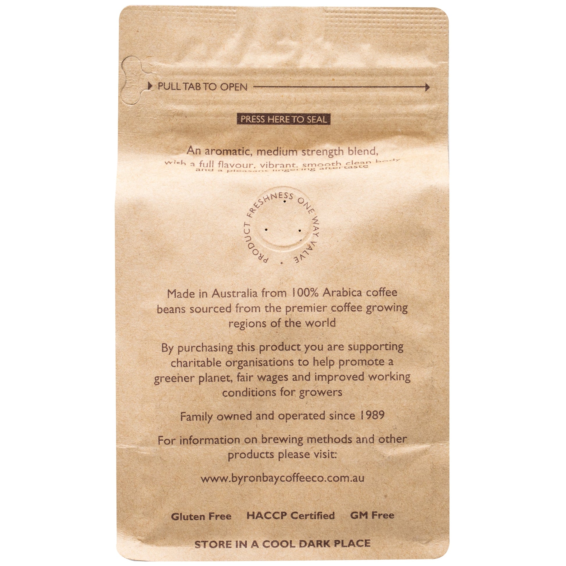 Byron Bay Coffee Co. Classic Plunger Ground Coffee | Harris Farm Online