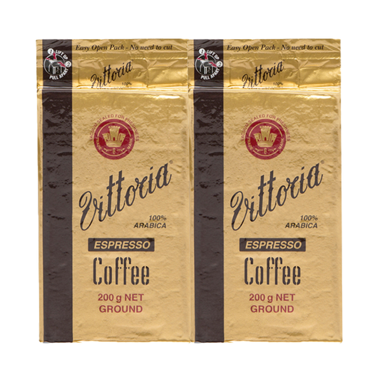 Vittoria Espresso Coffee Ground 2x200g