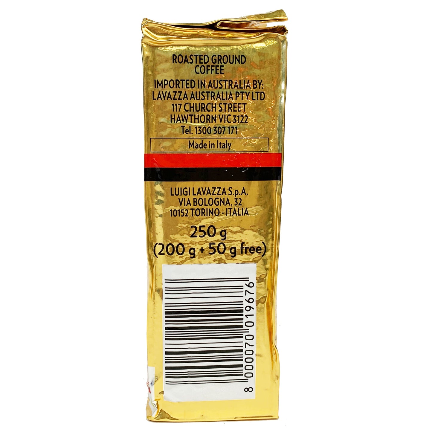 Lavazza Gold ORO Ground Coffee Bonus 250g