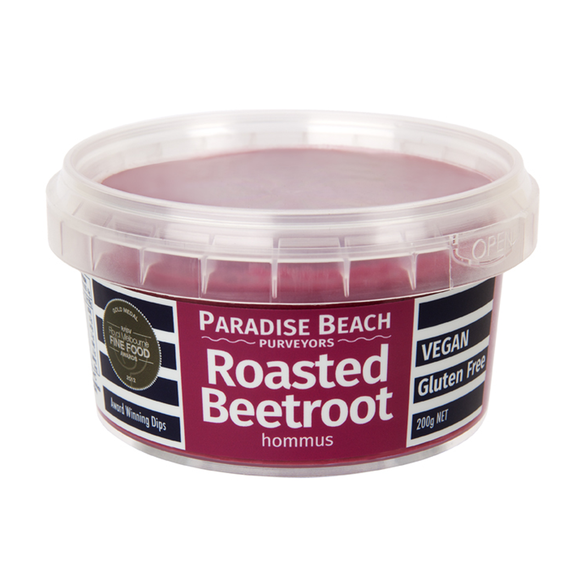 Paradise Beach Roasted Beetroot Hommus 200g