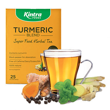 Kintra Foods Turmeric Blend Herbal Teabags x25 50g