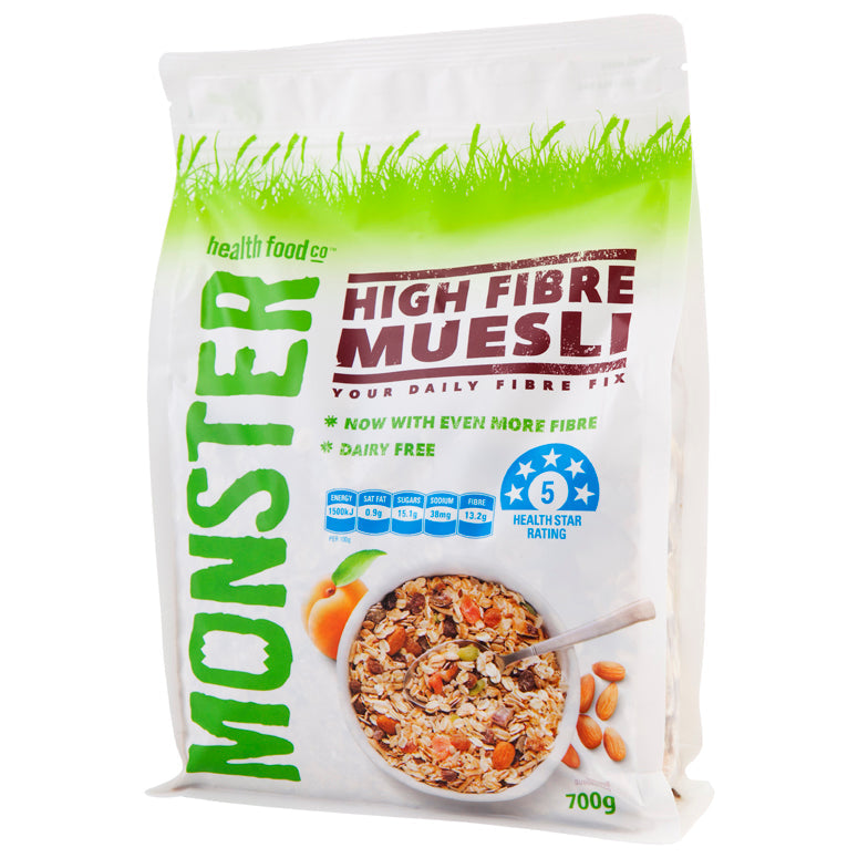 Monster High Fibre Muesli 700g