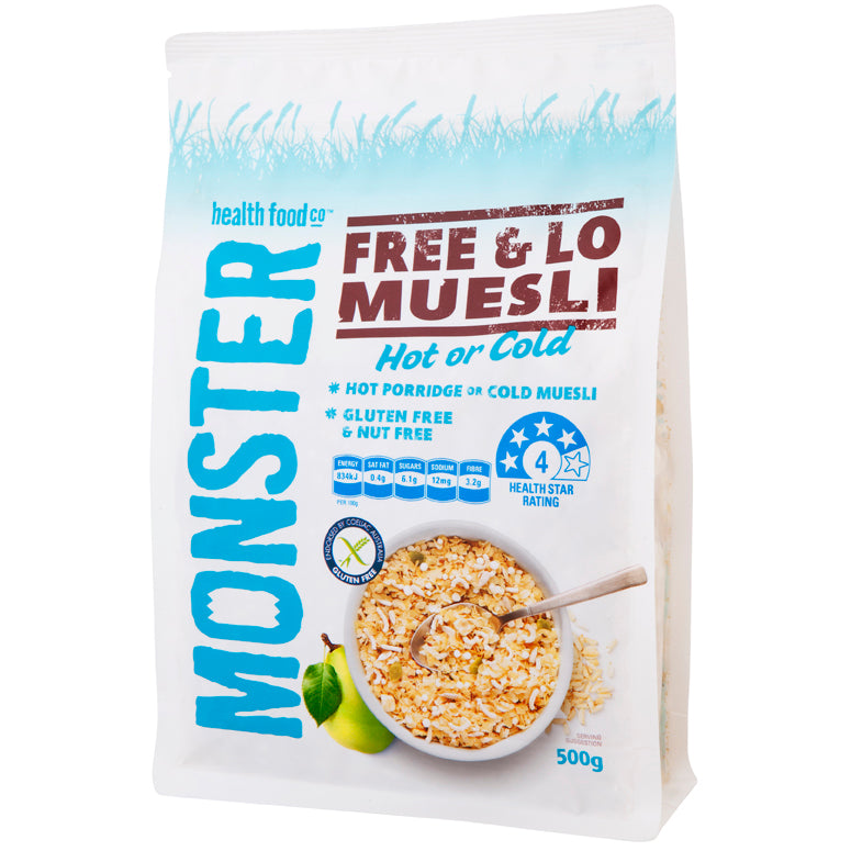 Monster Free and Lo Muesli 500g