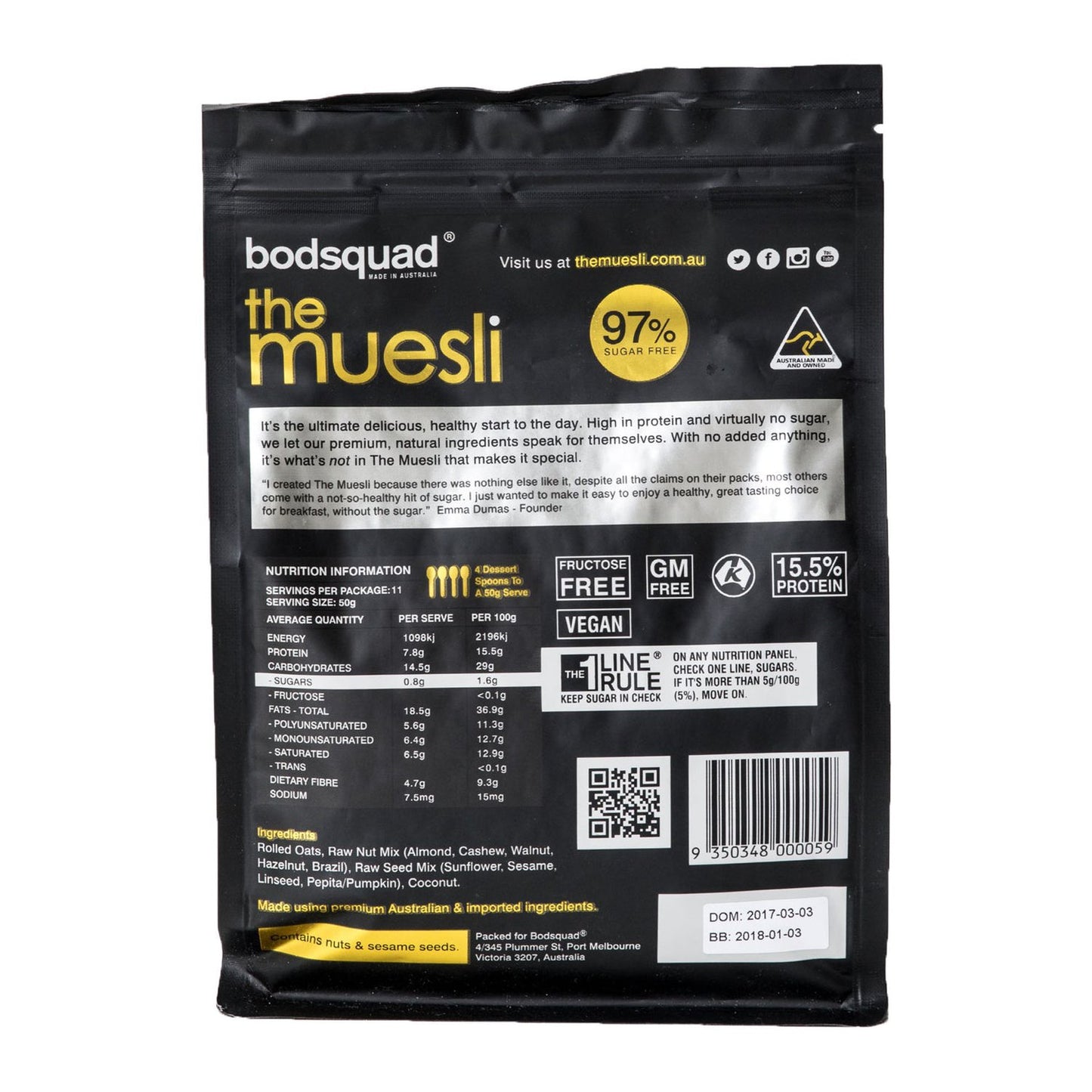 The Muesli Classic 1kg