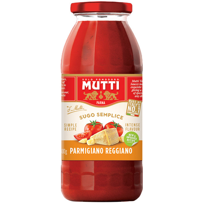 Mutti Simply Sugo Parmigiano Reggiano | Harris Farm Online