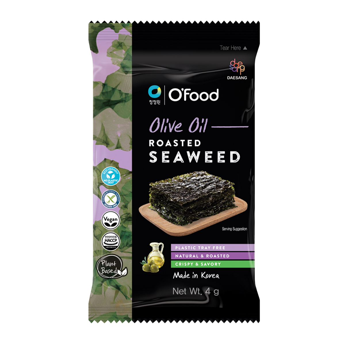 Chung Jung One Olive Oil Roasted Seaweed 9x4g